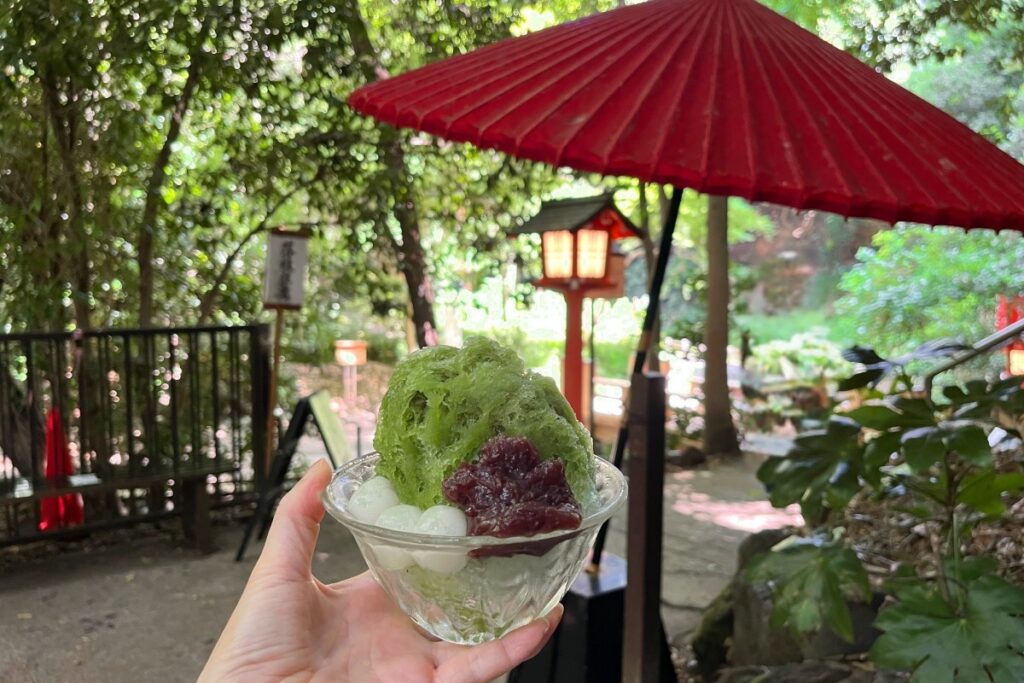 等々力渓谷「雪月花」