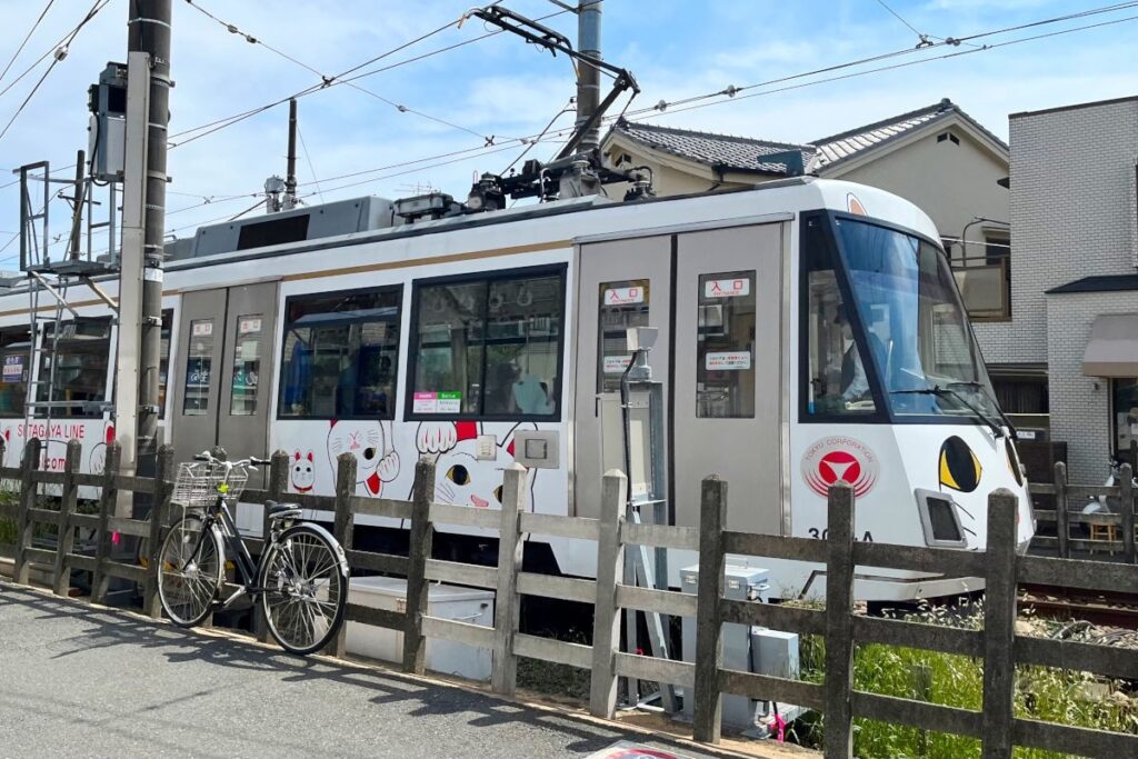 幸福の招き猫電車