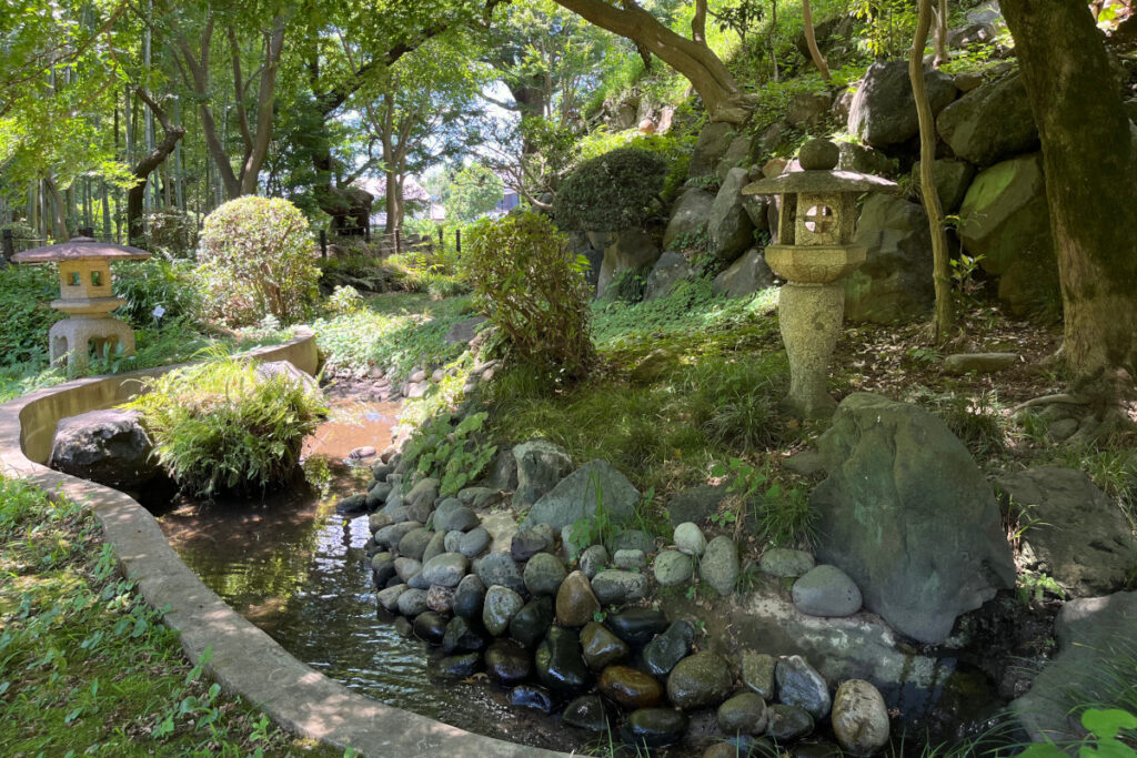 等々力渓谷日本庭園