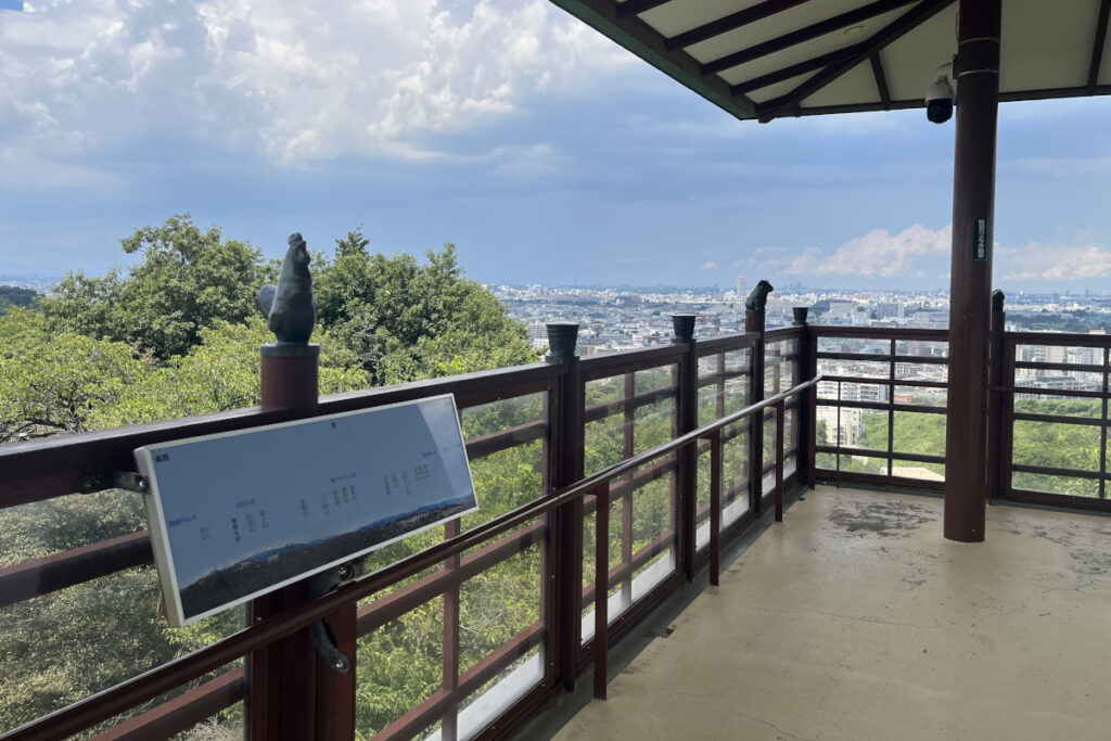 枡形山展望台
