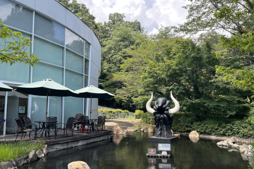 岡本太郎美術館のカフェ