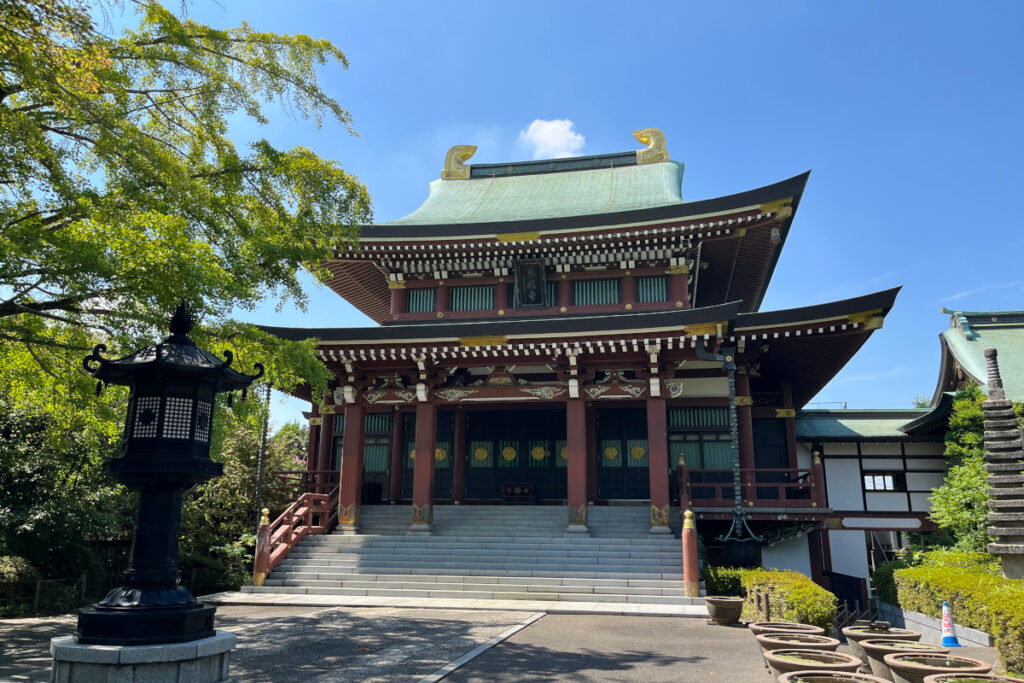 東京大仏・乗蓮寺 本堂