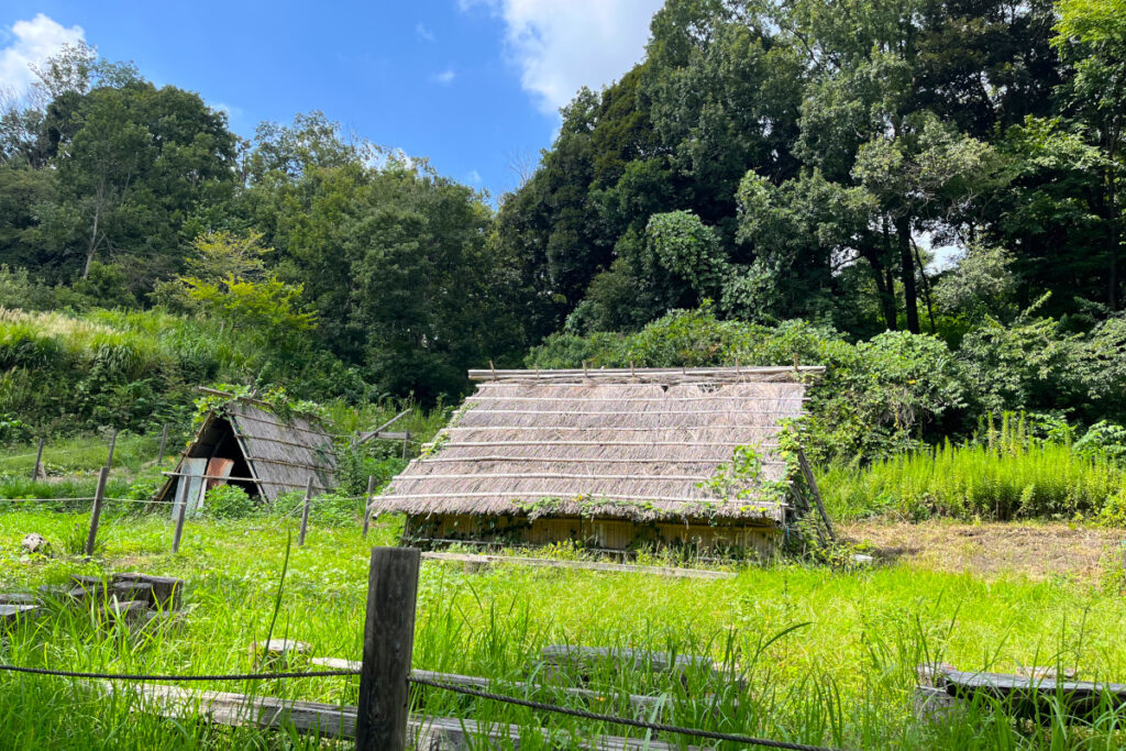 奈良ばい谷戸にある「炭焼き小屋」