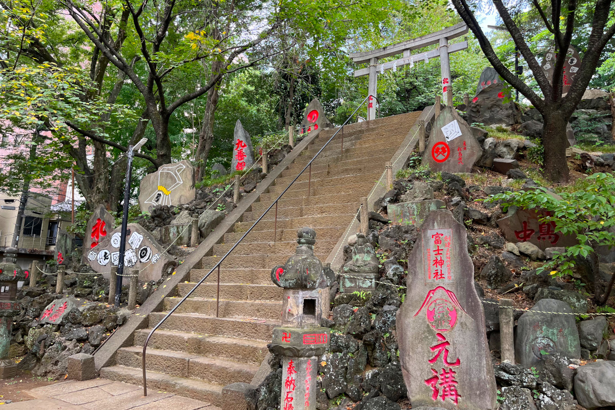 駒込富士神社