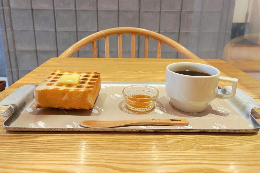 ペリカンカフェのモーニング