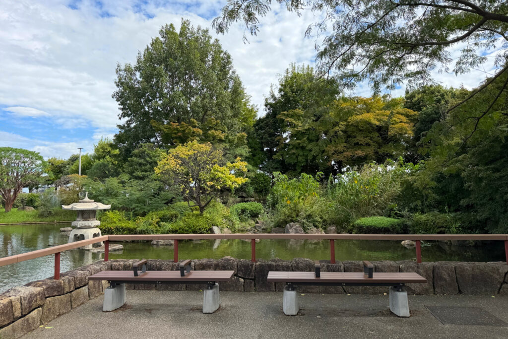 小菅東スポーツ公園 日本庭園