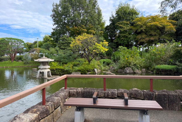 小菅東スポーツ公園 日本庭園