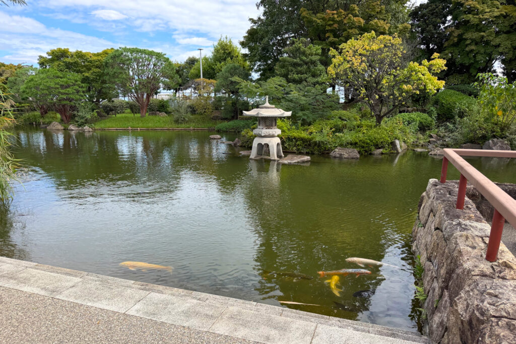 小菅東スポーツ公園 日本庭園