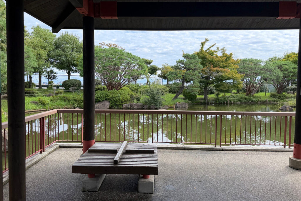 小菅東スポーツ公園 日本庭園