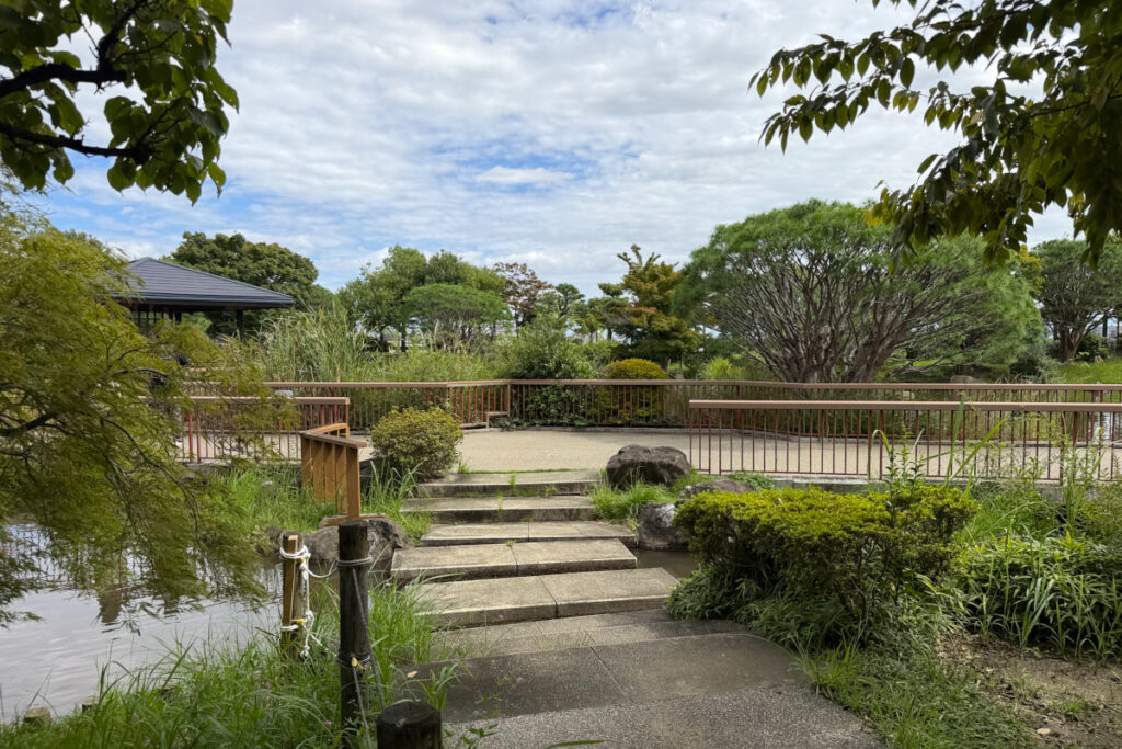 小菅東スポーツ公園 日本庭園