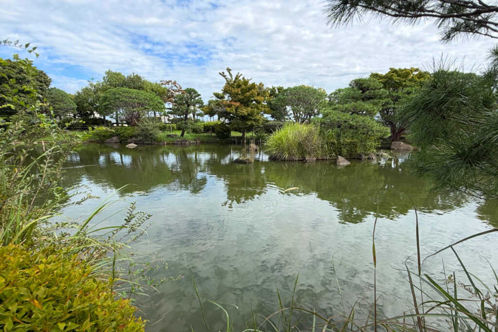 小菅東スポーツ公園 日本庭園