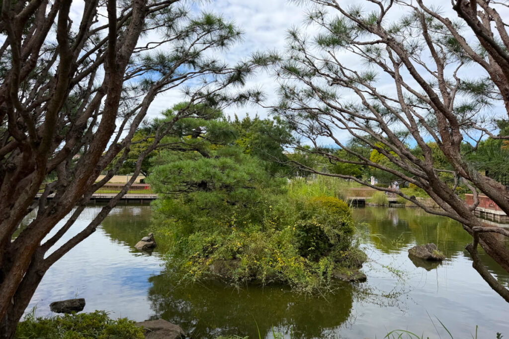 小菅東スポーツ公園 日本庭園