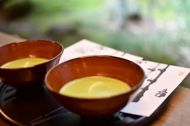 雨の日の日本庭園を歩く＆お抹茶でひと休み